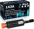 Top Ink 1 Pack 143A (W1143A) Compatible Toner Cartridge Replacement for HP Neverstop Laser 1000n 1001nw(5HG80A) MFP 1202w(5HG92A) 1202nw(5HG93A) 1200nw 1201n 1005n Printer Ink Cartridge (Black)