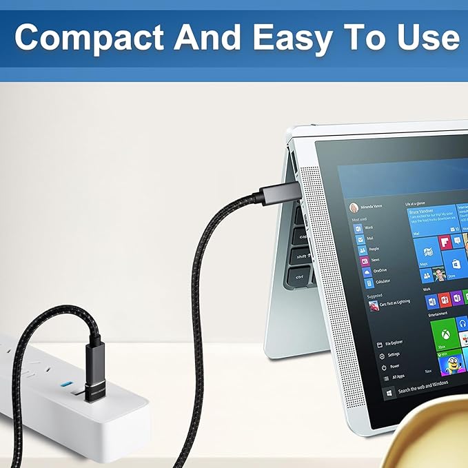 USB to USB C Adapter 4 packs for iPhone Fast Charging, Transfer and Type C OTG convert. USBC to A Compatible with iPhone 16 16e 15 Plus Pro Max,iPad Pro Air 4 Mini 6 almost USB devices