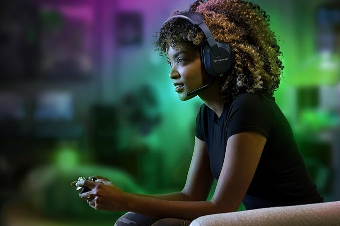 Turtle Beach Stealth 600 Wireless Multiplatform Amplified Gaming Headset for Xbox Series X|S, Xbox One, PC, PS5, PS4, & Mobile – Bluetooth, 80-Hr Battery, Noise-Cancelling Mic – Black