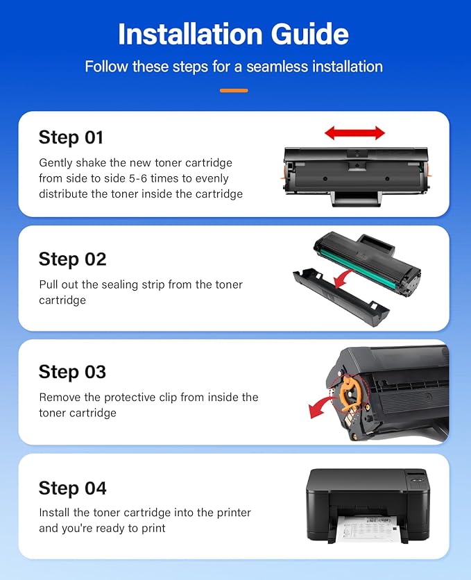 MLT-D101S Toner Cartridge Black 2-Pack High-Yield Replacement for Samsung MLT-D101S D101S Compatible with Samsung ML-2160 ML-2161 ML-2166W ML-2168 SCX-3400 SCX-3405FW SCX-3406W SF-760P Laser Printers