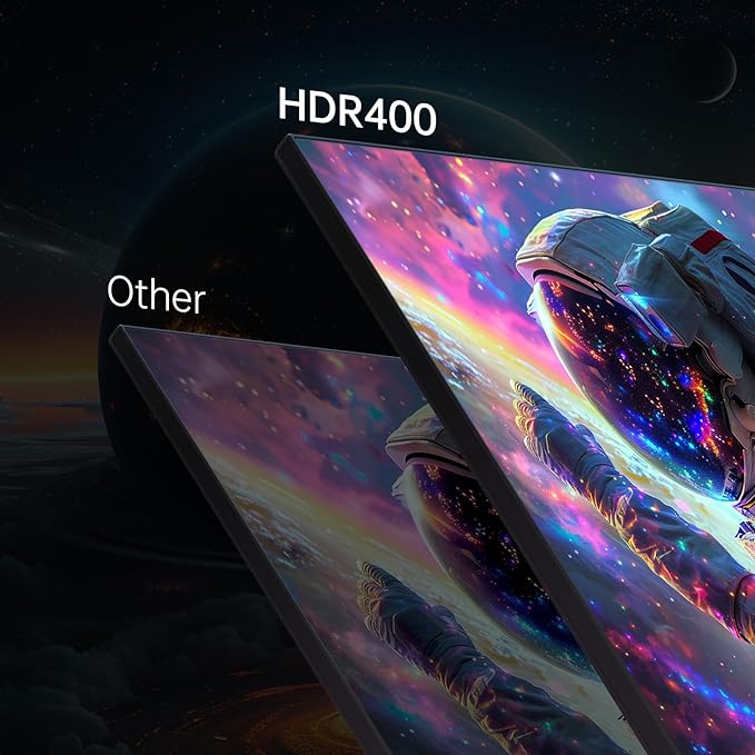 KTC 27'' 240hz Gaming Monitor 1440p(2560× 1440) 144Hz 1ms Fast HVA HDR400 130% sRGB HDMI & DisplayPort AdaptiveSync VESA Tilt Eye Care