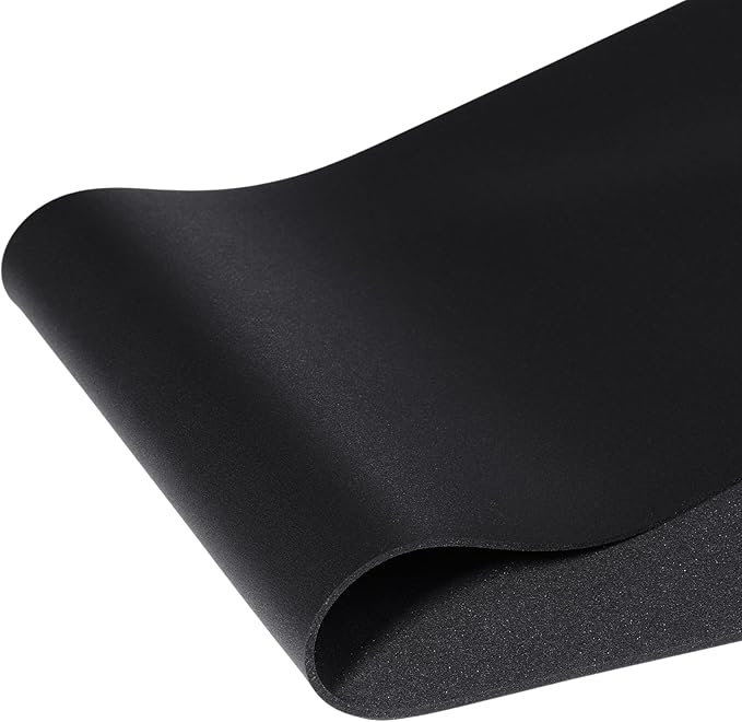 Keyboard Foam for Mechanical Keyboard, Sound Dampening Foam Free Cutting Key Board Mat Foams Black for Key Board Bottom Office Desk Home, 20 x 6 (2mm Thick)