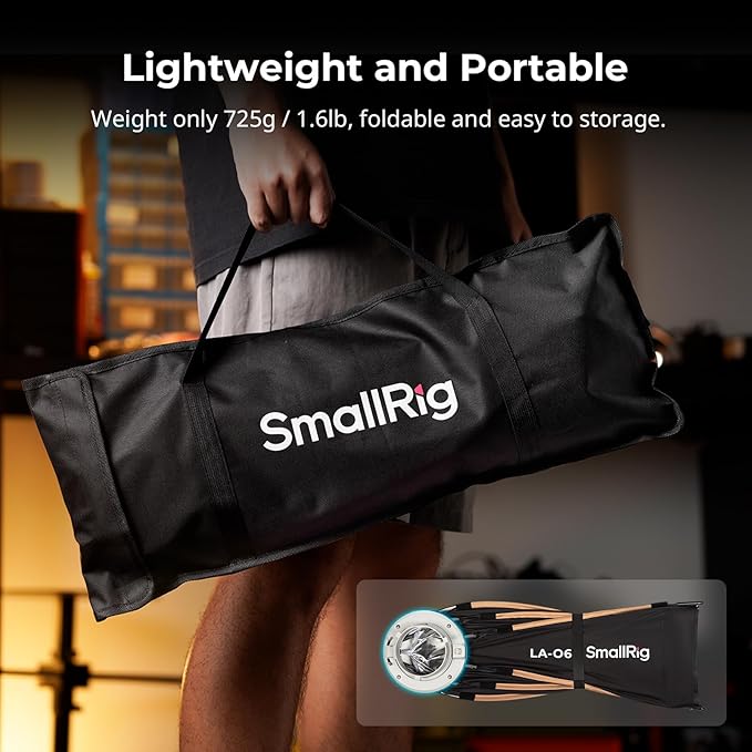 SmallRig LA-O65 Octagonal Softbox, 65cm/25.6in Quick Release Softbox with Carrying Bag, for Bowens Mount COB Lights for SmallRig for Neewer for Aputure for Godox