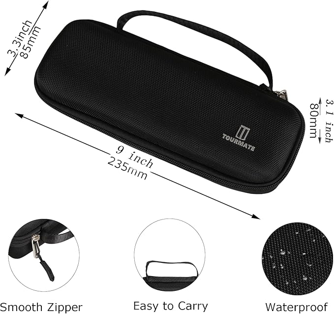 Hard Storage Case for Anker 737 Power Bank (PowerCore 24K) and Anker 715 Charger (Nano II 65W) Combo-Tourmate (Black case only)