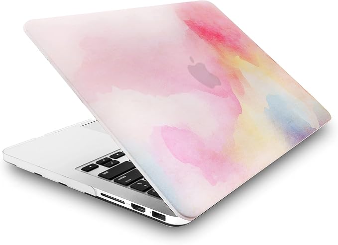 KECC Compatible with MacBook Pro 13 inch Case 2020-2025, 2016-2019 Release M2 M1 A2338 A2289 A2251 A2159 A1989 A1706 A1708 Plastic Hard Shell + Keyboard Cover + Sleeve, Pink Mist
