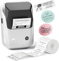 NIIMBOT B1 Label Maker Machine with Tape, Thermal Label Printer Easy to Use for Office Supplies, Home, Business, 2 Inch Label Maker with 2'' x1.18'' Labels-230pcs/Roll
