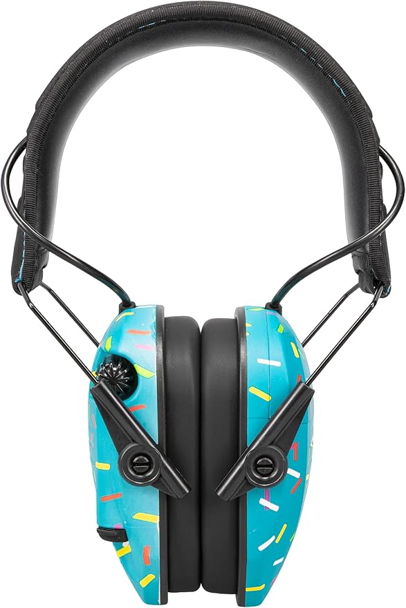 Walker's Razor Slim Ultra Low Profile Compact Design Adjustable Range Shooting Hunting Hearing Protection Electronic Earmuffs