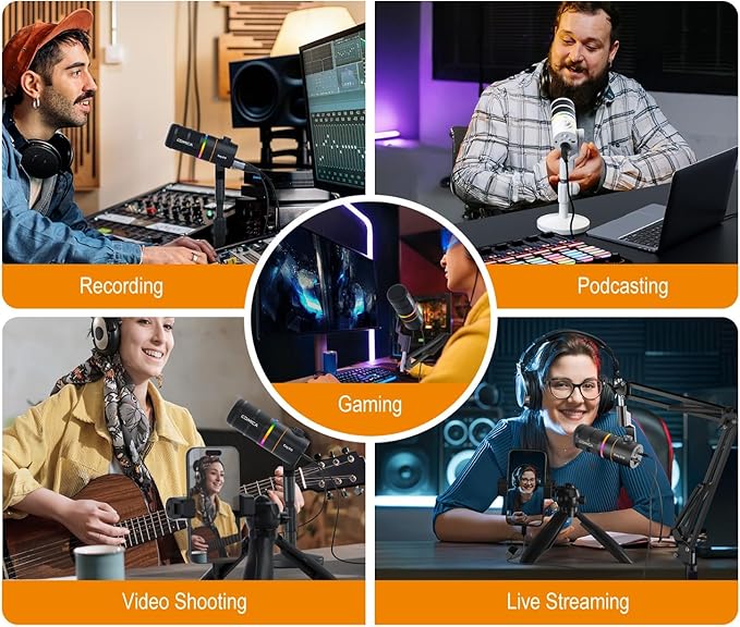 COMICA EJoy D10 D USB/XLR Dynamic Microphone - Image 9