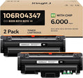 B205 B210 B215 Toner Cartridge Black 2-Pack High-Yield Replacement for Xerox 106R04346 106R04347 Toner Compatible with Xerox B210 B205 B215 B210DNI B205NI B215DNI Laser Printer Ink All-in-One Copier