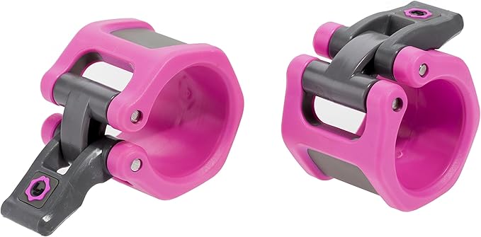 Lock-Jaw HEX 50mm / 2" Olympic Barbell Collar (Pink)