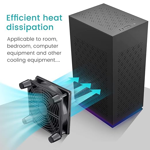 Wathai Cooling Case Fan for Receiver DVR Xbox TV Box Router 120mm x 25mm 5V USB Power