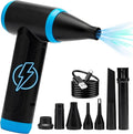 Compressed Air Duster 150000 RPM - Computer Keyboard Cleaner - Jet Dry Mini Air Blower Gun for Car Drying - Electric Canned Air Duster for Computers - Portable Car Dryer Air Blower Fan
