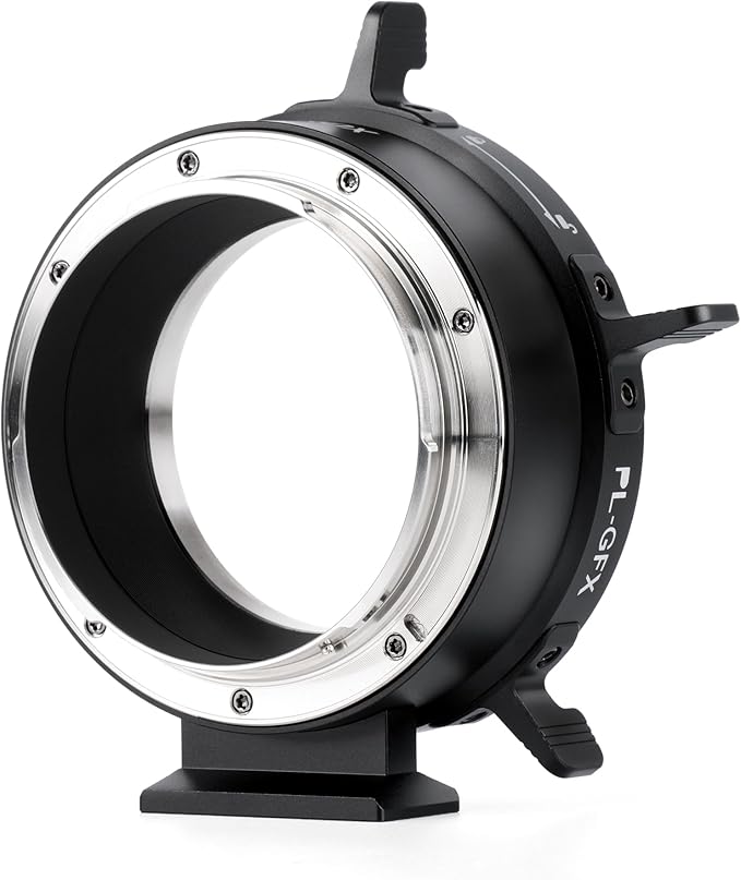 VILTROX PL-GFX Mount Adapter Ring Manual Focus Lens Converter with Rotary Lock Compatible with PL Lens to Fuji G Mount GFX Cameras Fuji GFX100S,GFX100,GFX50R,GFX50S,GFX50S II/PL-GFX Pro etc.