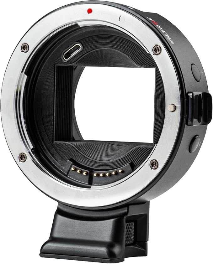 VILTROX EF-E5 Lens Mount Adapter EF/EF-S to E-Mount Auto Focus Lens Converter Ring Compatible with Canon EF/EF-S Lens to Sony E Mount A9 A9II A9III A7V A7IV A7III A7II A7 a6700 a6600 a6400