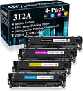 4 Pack (BK/C/M/Y) 312A | CF380A CF381A CF382A CF383A Remanufactured Toner Cartridge Replacement for HP Color Laserjet Pro M476dw(CF387A) M476dn(CF386A) M476nw(CF385A) Printer,Sold by TopInk