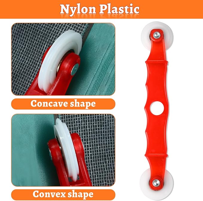 Screen Repair Tool,Window Roller,Spline Installer,3 in 1 Window Installation Tool,Screen Mouse Spline Roller for Installing & Replacing Window Patio Sliding Door(3 in 1)