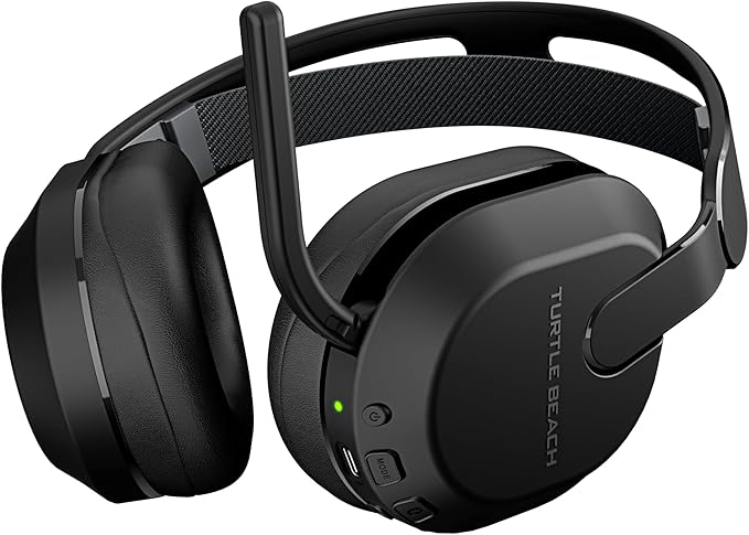 Turtle Beach Stealth 500 Wireless Gaming Headset Licensed for Xbox Series X|S, Compatible with Xbox One, Bluetooth, PC, Mobile, 40 Hr Battery, Memory Foam Cushions, Flip-to-Mute Mic, Black