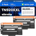 TN920XXL Black Toner Cartridge 2-Pack High Yield Compatible for Brother TN920 TN-920XXL TN920XL HL-L6210DW HL-L6210DWT HL-L5210DN HL-L5210DW HL-L5210DWT HL-L6310DW MFC-L5710DW DCP-L5510DN Printer Ink
