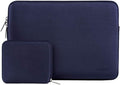 MOSISO Laptop Case 14 inch, 14 inch Laptop Sleeve Bag Compatible with HP Lenovo Dell ASUS Acer, HP Stream, Dell Latitude, Lenovo IdeaPad, Neoprene Computer Sleeve Bag with Small Case, Navy Blue