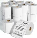 FungLam 4"x6" Direct Thermal Shipping Labels - Compatible with Zebra, Munbyn, Rollo Printers - 450 Labels Per Roll, 20 Rolls