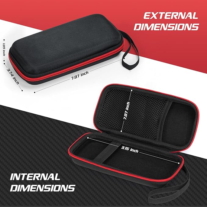 Travel Case Compatible with Anker/for POIYTL/for IAPOS/for SABANI/for OHOVIV/for RGVOTA/for Pxwaxpy Portable Charger Power Bank, Storage Holder for Fast Charging Battery Pack (Case Only)