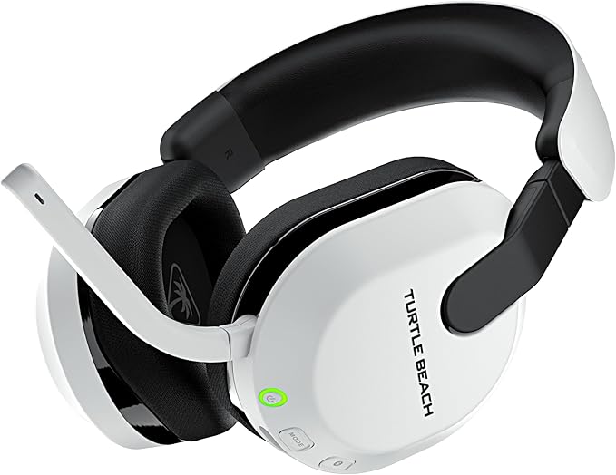 Turtle Beach Stealth 600 Wireless Multiplatform Amplified Gaming Headset for Xbox Series X|S, Xbox One, PC, PS5, PS4, & Mobile – Bluetooth, 80-Hr Battery, Noise-Cancelling Mic – White