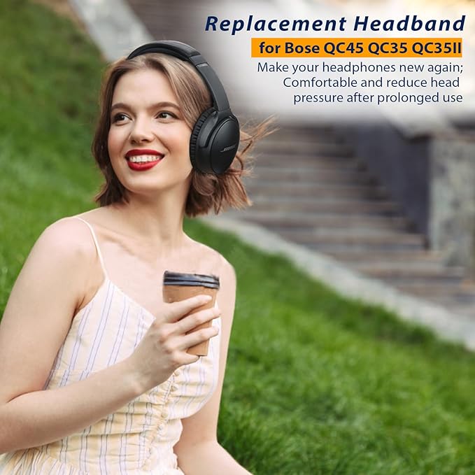 Replacement Headband Cushion for Bose QuietComfort 35 QC45 QC35 II Headphones - Image 5