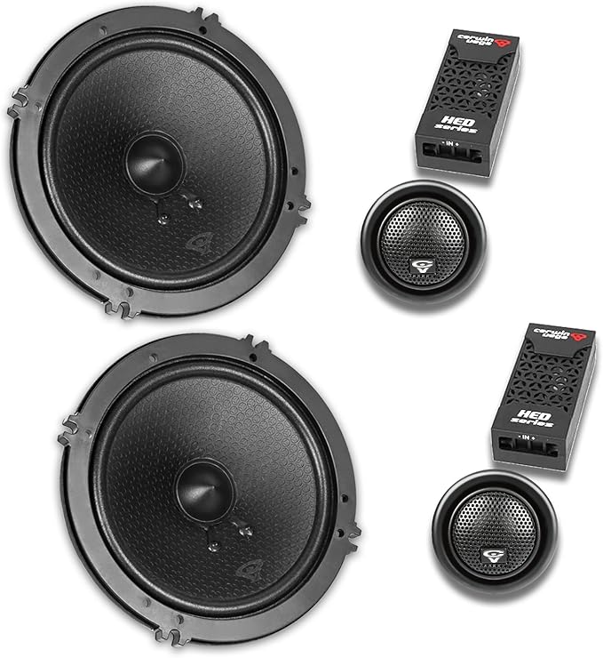 CERWIN-VEGA! HED 2025 Edition – 6.5” 2-Way Component Full Range Speaker System - H65C