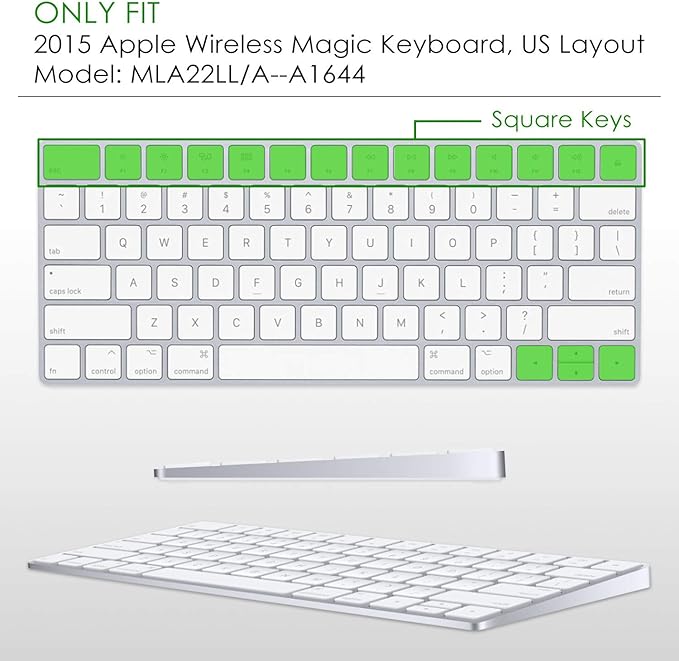 Allinside Rainbow Cover for Apple Magic Keyboard - Image 2