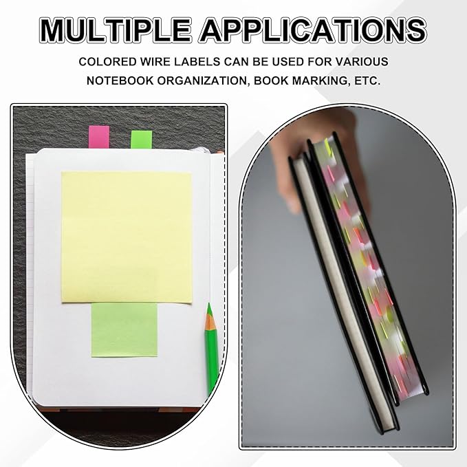 uxcell 300 Pcs Cable Labels, Waterproof Wire Cord Labels Tags, Cord Organizer Management Tags for Charger Cable Organizer Wire Markers Printer and Handwriting, Green