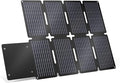 GRECELL 80W Portable Solar Panel, Foldable Solar Panel QC3.0 USB-A &Type-C Port,23% High Efficiency IP67 Waterproof Outdoor Cell Phone Solar Charger for Power Banks Tablets Outdoor Small Power Station