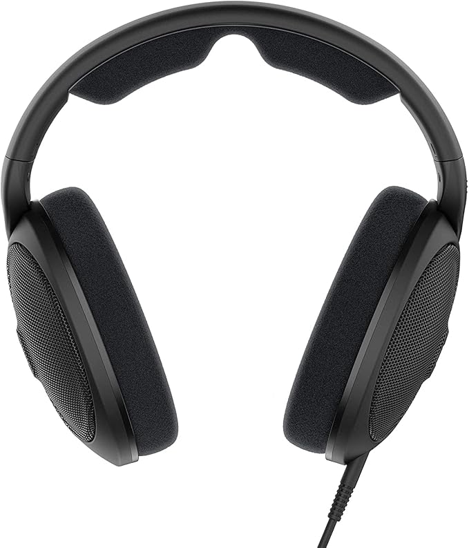 Sennheiser HD 560 S Over-The-Ear Audiophile Headphones - Neutral Frequency Response, E.A.R. Technology for Wide Sound Field, Open-Back Earcups, Detachable Cable, (Black) (HD 560S)