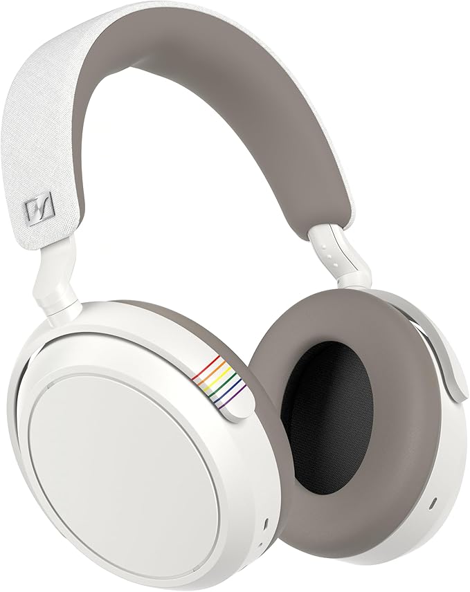 Sennheiser Momentum 4 Headphones - Bluetooth Headset for Crystal-Clear Calls, Adaptive Noise Cancellation, 60h Battery Life, Lightweight, Pride