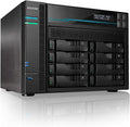 Asustor Lockerstor 8 AS6508T 8 Bay NAS - Network Storage Enclosure, Quad Core 2.1GHz CPU, 8GB RAM DDR4, M.2 NVMe SSD