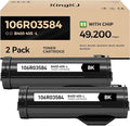 VersaLink B400 B405 106R03584 Black Toner Cartridge 2-Pack Replacement for Xerox 106R03580 106R03582 Toner Compatible with Xerox VersaLink B400 B400N B400DN B405 B405N B405DN Laser Printer Ink Copier