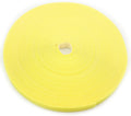 Reusable Fastening Tape Cable Ties 3/4 Inch Double Side Hook Roll (25 Yard, Yellow)
