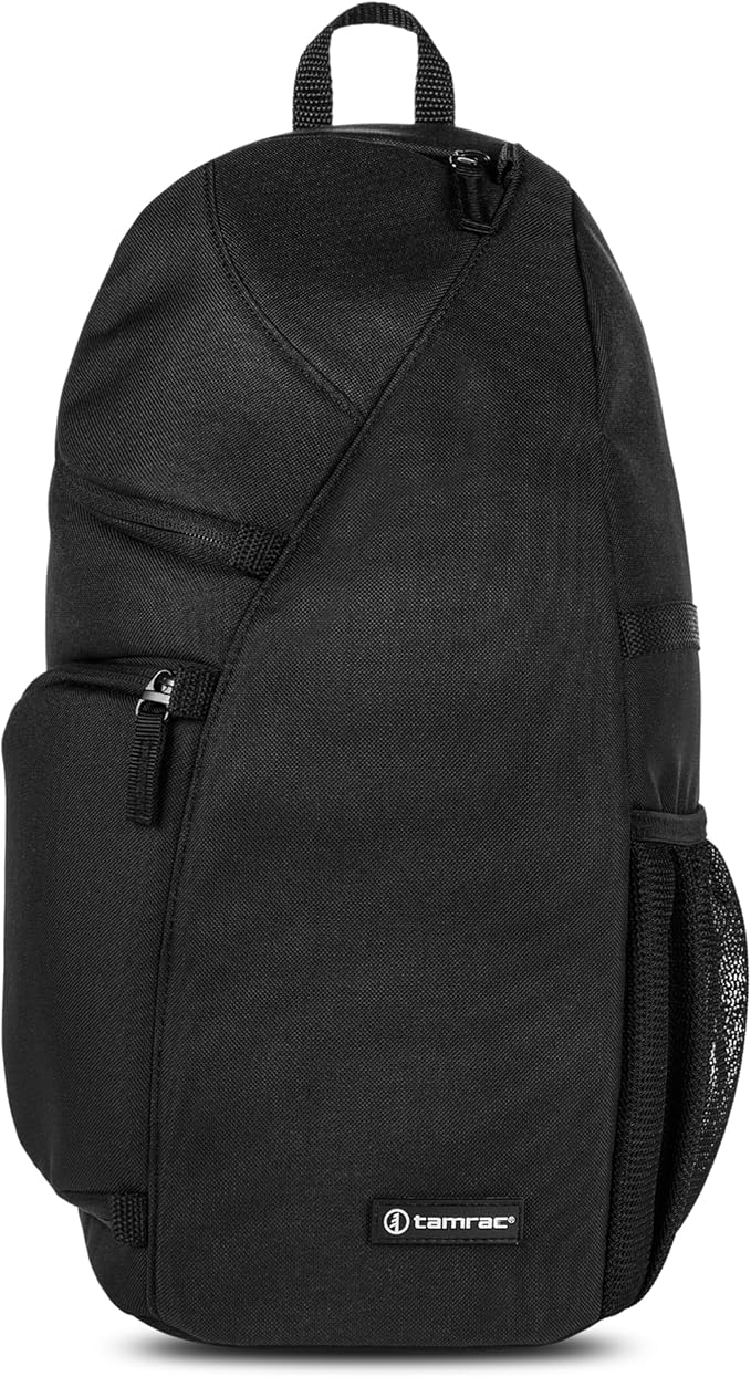 Tamrac Jazz 76 v2.0 Camera Sling Bag, Photography Backpack, Camera Case for Photography Accessories, Compact Camera Shoulder Bag for DSLR and Mirrorless Cameras, Crossbody Camera Bag – Black