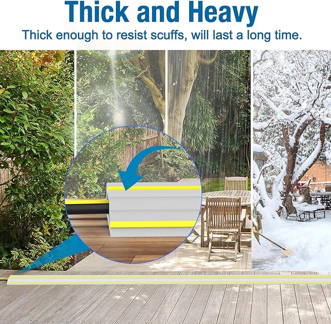 Eapele Floor Cable Cover Protector,Heavy Duty PVC Duct Easy to Unroll,Prevent Cable Trips and Protect Wires,Perfect for Home Office or Outdoor (Gray - 10ft)