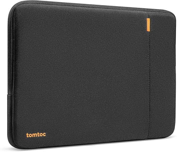 tomtoc 360 Protective Laptop Sleeve for Dell XPS 15 Plus, 15-inch New Surface Laptop 7th(Copilot+ PC)/6/5/4/3, 15-inch New MacBook M4/A3241, M3/A3114, M2/A2941, Water-Resistant Ultrabook Bag Case