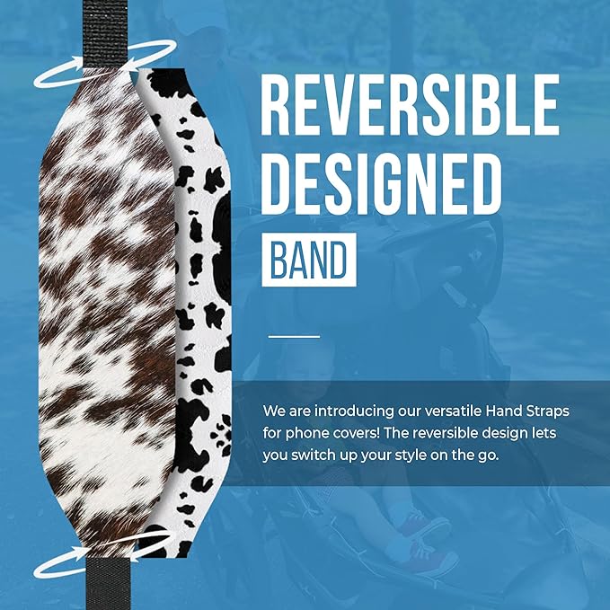 Phone Grip Strap - Reversible Finger Holder for Phone Back, Customizable Anti-Slip Design, Wireless Charging Compatible Detachable Holder for iPhone - Its a Mood