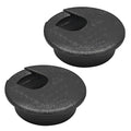 Desk Grommet 2" (50 mm), Desk Cord Hole Cover, Cable Grommet ABS Plastic, Desk Hole Grommet for Office and Home Table Cable, Detachable Cable Cord Organizer (Light Grey 2 Pcs)