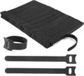Reusable Cable Ties, 210 PCS 6 Inches Adjustable Cord Straps Wire Organizer Cord Wrap and Hook Loop Cable Management