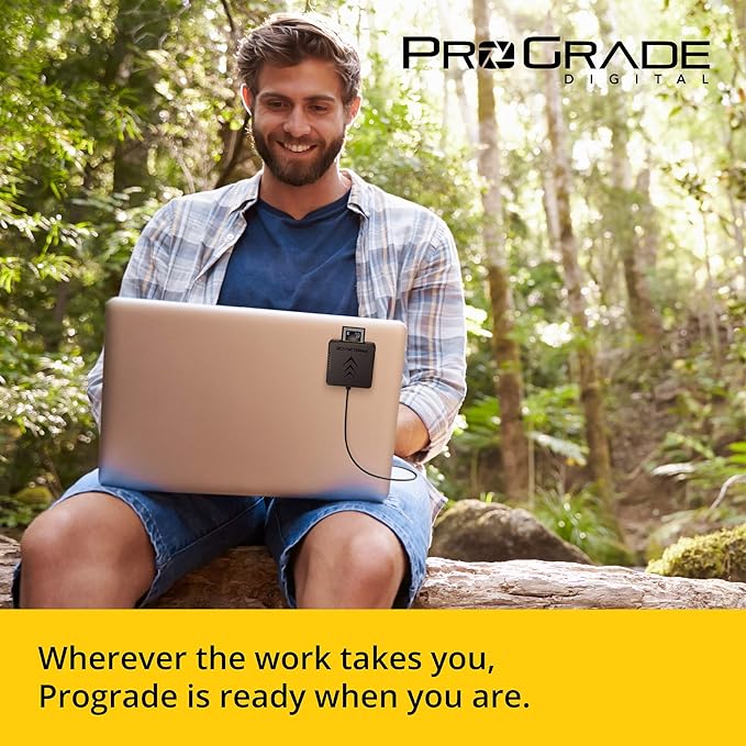 CFexpress Type B and SD UHS-II Dual-Slot Memory Card Reader by ProGrade Digital | USB 3.2 Gen 2 for Professional Filmmakers, Photographers & Content Creators