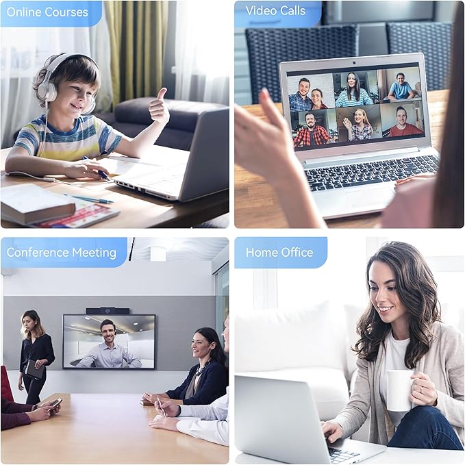Tenveo Conference Speaker Microphone, Bluetooth/Dongle/USB Connectivity, 360° Sound Pickup and AI Noise Reduction, Compatible with Zoom, Teams, OBS, Supports 10-12 People for 8 Hours of Talk Time