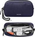tomtoc Electronics Organizer Travel Case Performance, Water Resistant Bag Cable Tech Pouch Accessories, Carry Storage for Cord, Phone, Cables, Airpods, USB Flash Drive, Daily Items