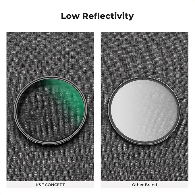 K&F CONCEPT 82mm Star Filters Kit (3pcs) 4 Points 6 Points 8 Points Cross Screen Starburst Filters Set -18 Layer Coating Ultra Slim Optical Glass Camera Lens Filter with 3 Cleaning Cloth