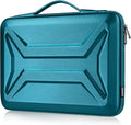 DOMISO 17 Inch Laptop Case Rugged Sleeve Waterproof Hard Shell Protective Cover Fits Most 17-17.3" Laptops/Dell XPS 17 / HP Envy 17 (Teal)