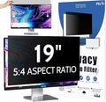 Computer Privacy Screen 19 Inch for 5:4 Standard Monitor, Removable 19inch Anti Blue Light Glare Shield Monitor Privacy Filter (14 13/16" x 11 7/8")