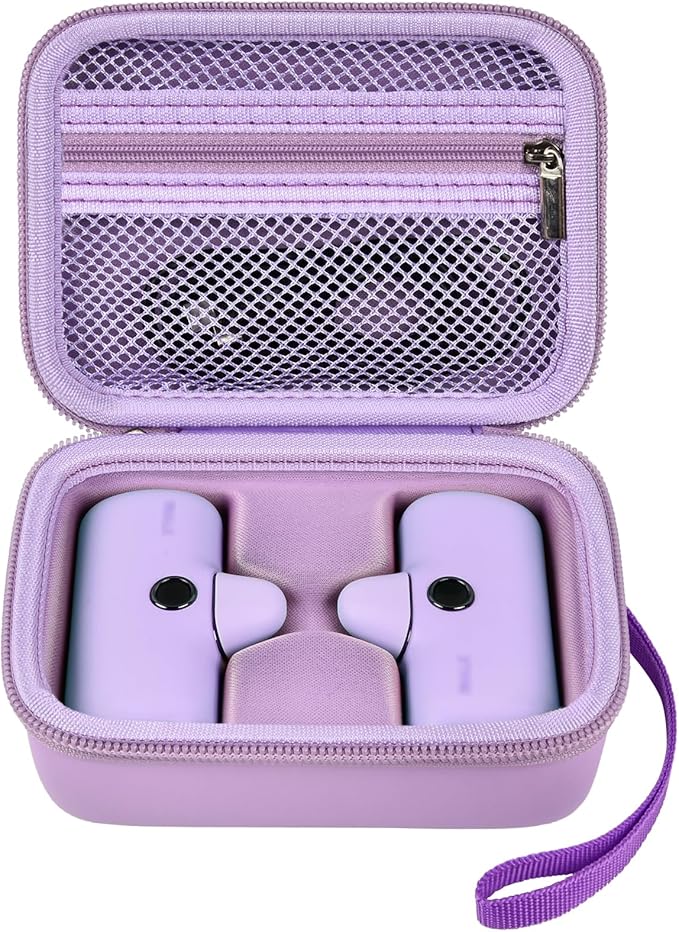 Portable Charger Power Bank Case for 2PCS Swyop/for Feob/for Charmast/for JEJILL/for LanLuk/for VEGER/for iWALK/for Taegila/for Kuulaa and More Small Charging Battery Pack - Bag Only (Purple)
