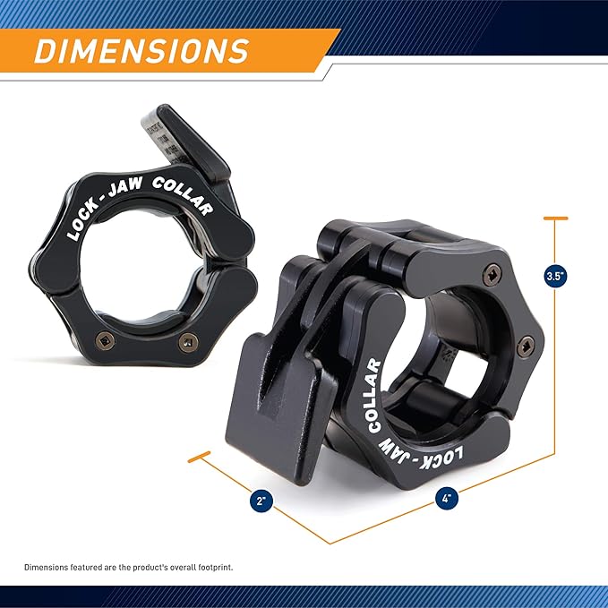 Steelbody Olympic Barbell Lock Jaw Collars
